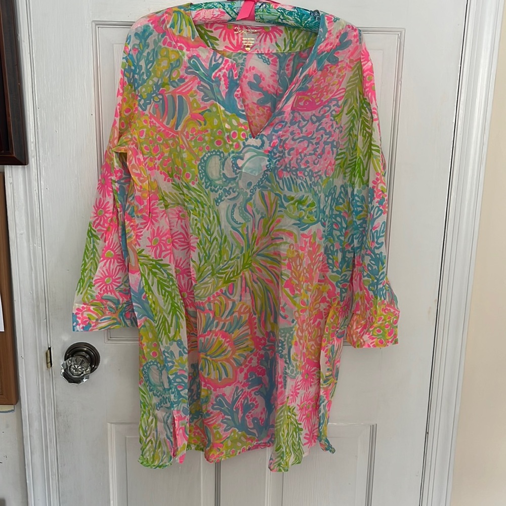 100% cotton coverup